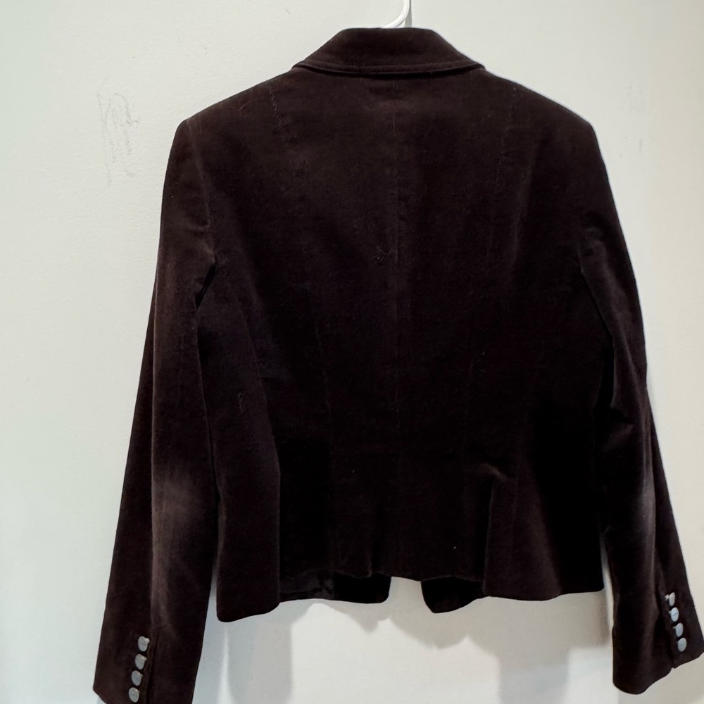 Tahari Brown corduroy Blazer sz 14 office casual everyday - Picture 11 of 14